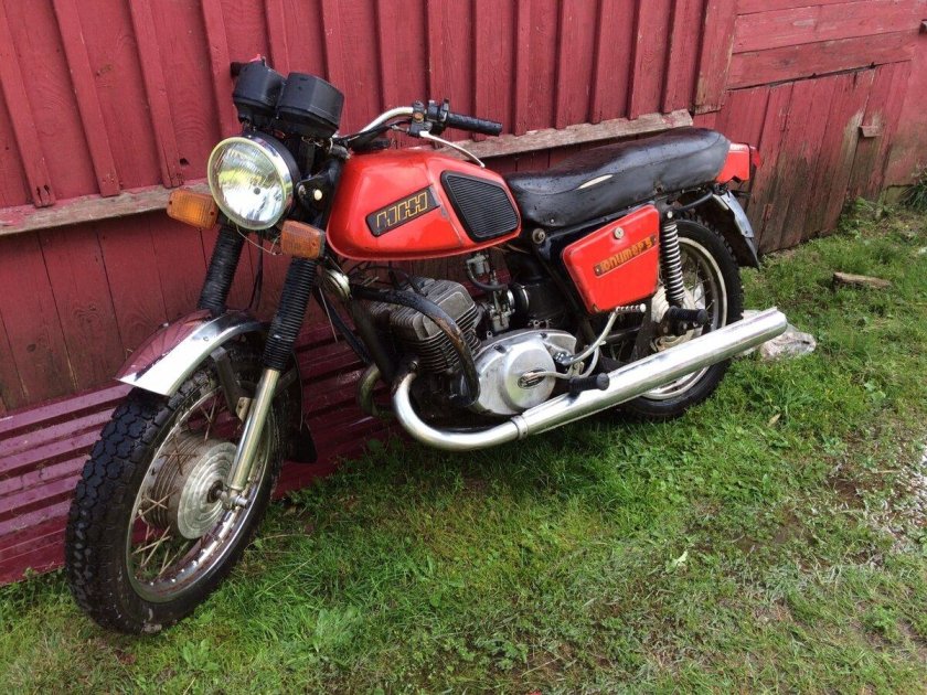 Мотоцикл иж планета