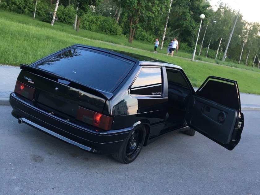 Ваз 2113 черная тонированная