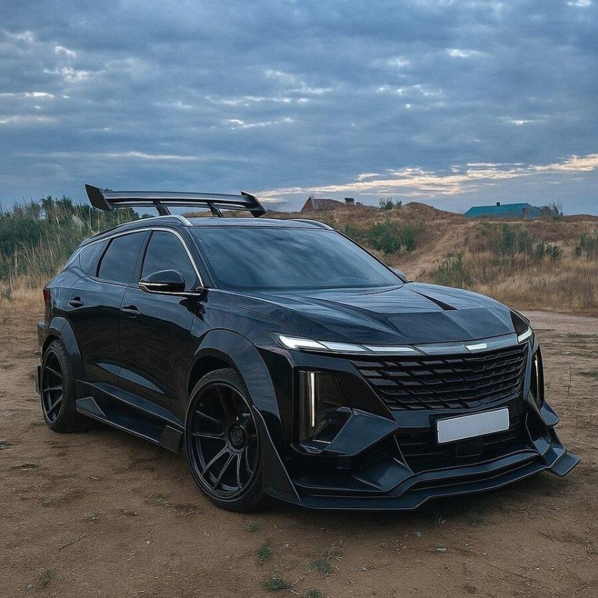 Geely atlas тюнинг