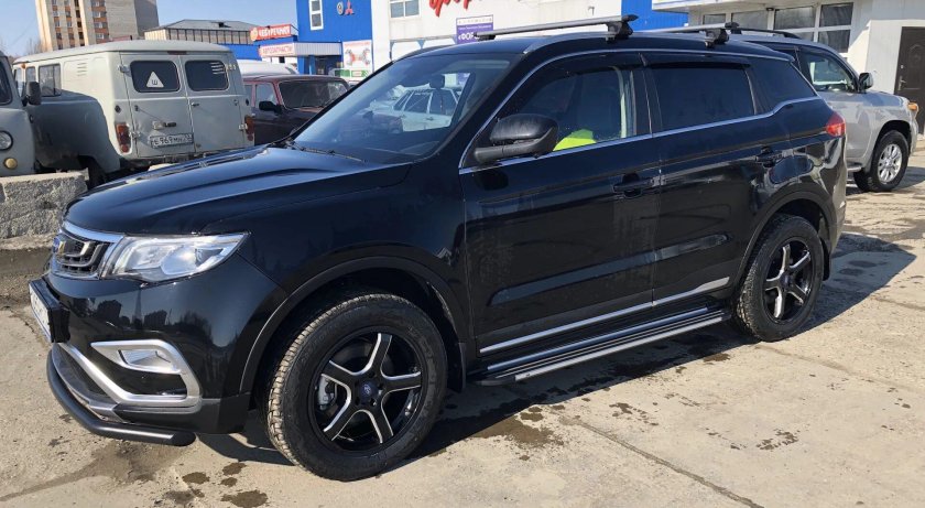 Geely Atlas Pro антихром