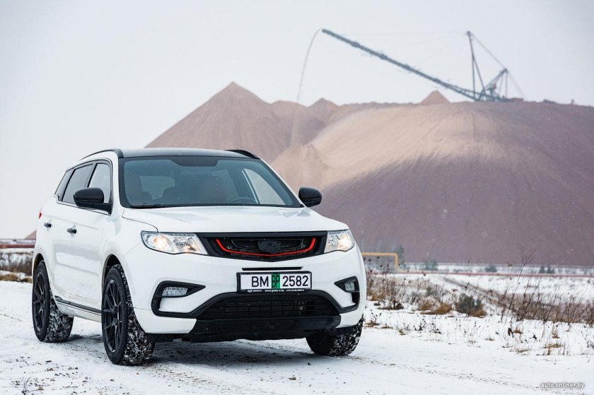Geely Atlas антихром