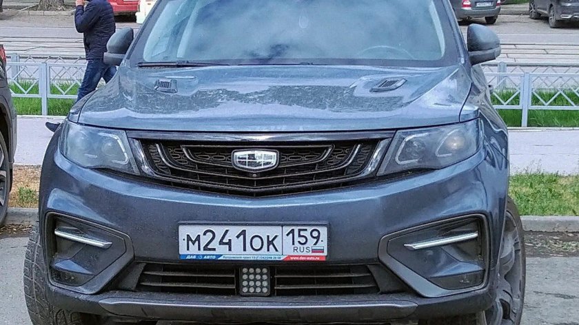 Geely Atlas Pro антихром