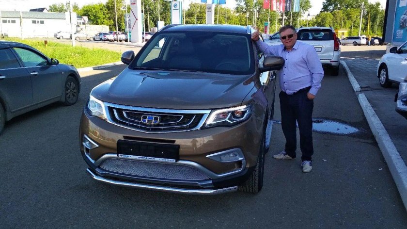 Geely Atlas обвесы