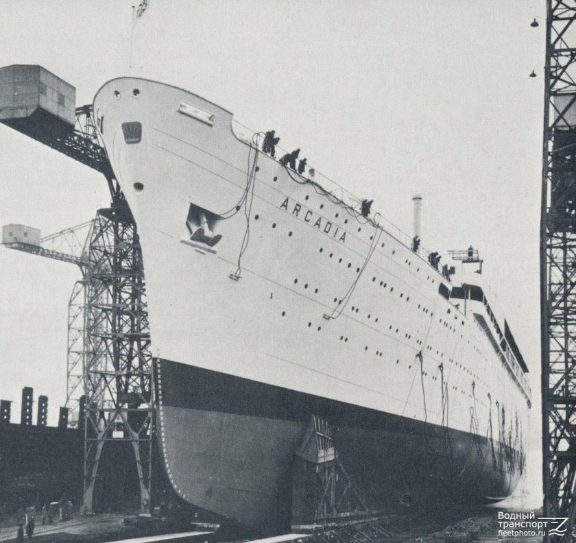 SS Arcadia 1953