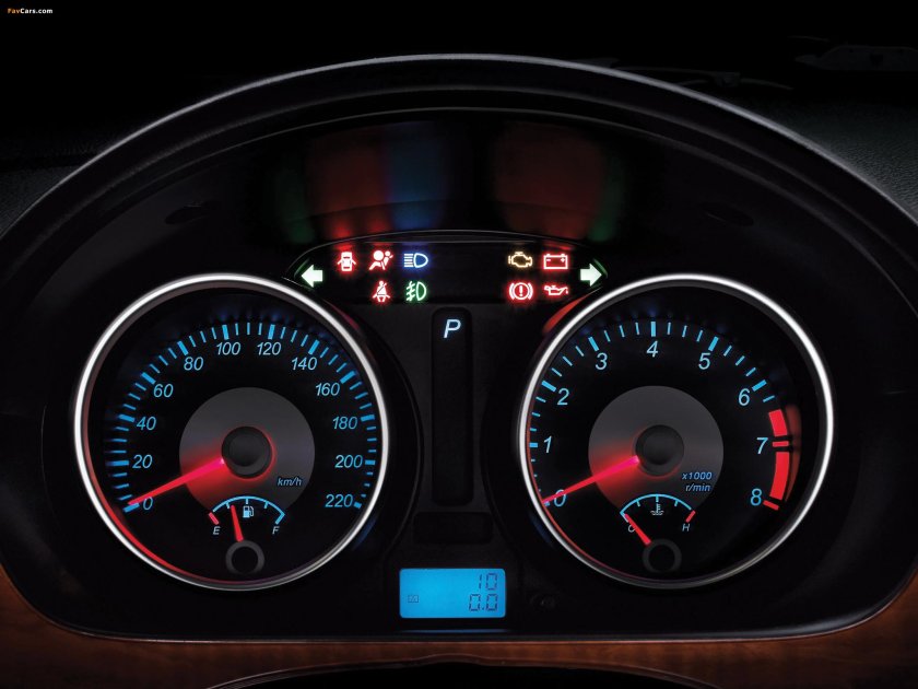 Приборка Дэу Джентра