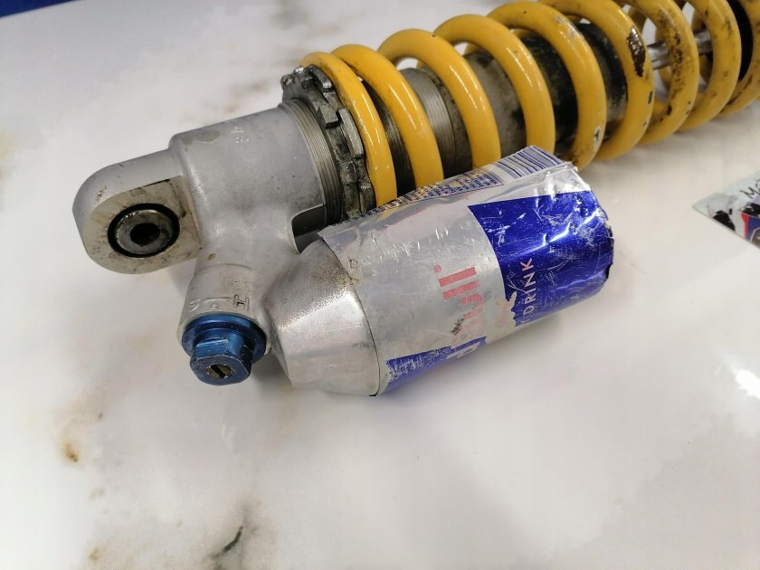 Блок заднего амортизатора прошасси 250