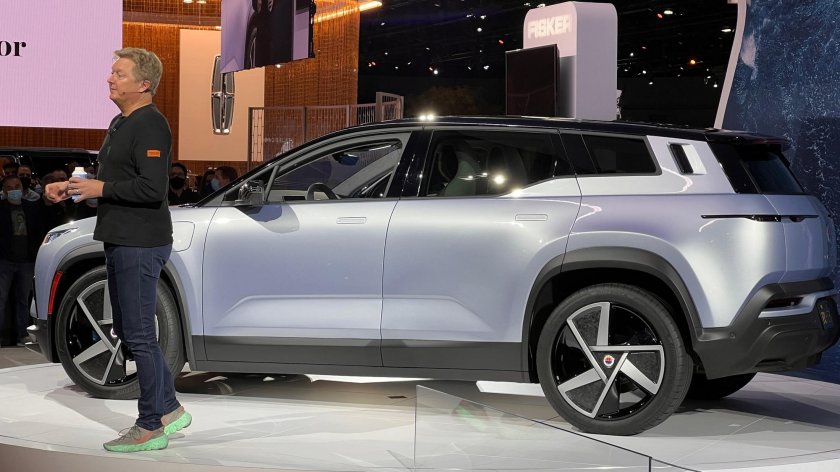 Fisker электромобиль 2022