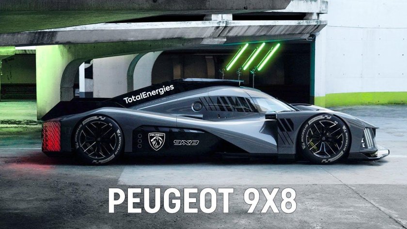 Peugeot 9x8 le mans Hypercar