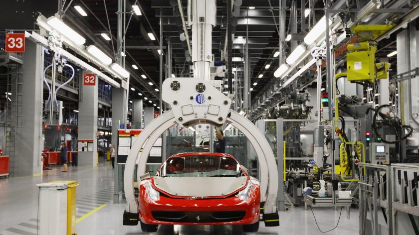 Завод Феррари в Маранелло