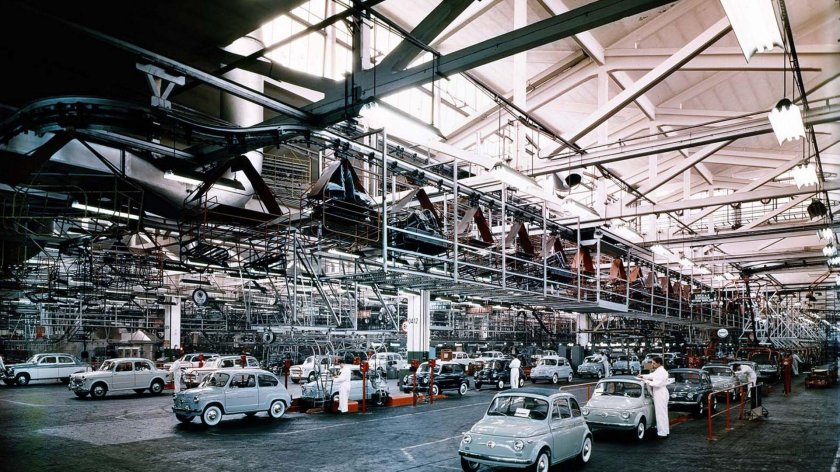 Завод Фиат в Турине