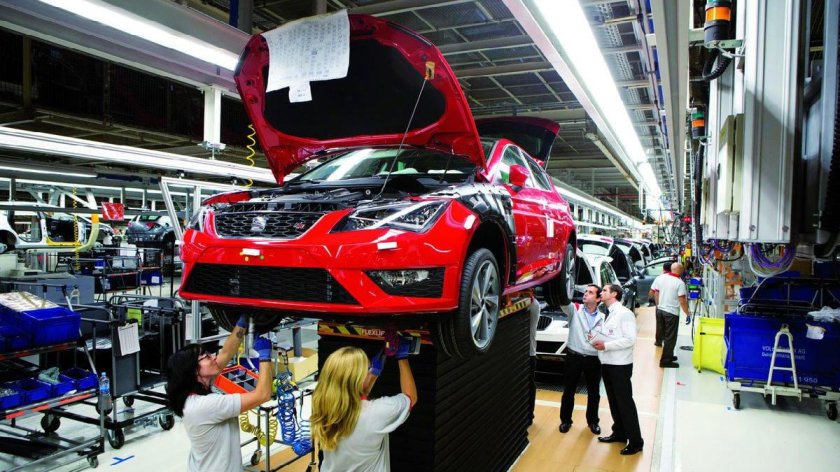 Завод Сеат в Испании