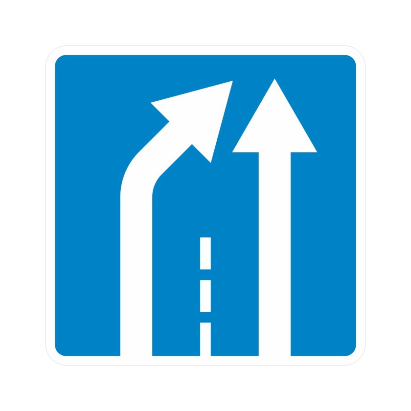 Дорожные знаки направление движения по полосам