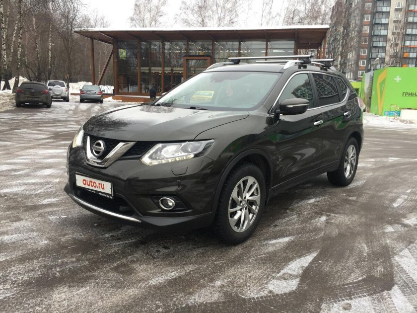 Nissan x-Trail 2019 оливковый
