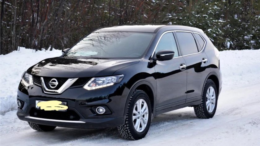 Ниссан х-Трейл черный