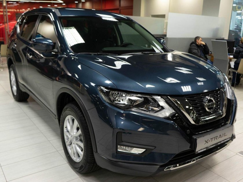 Nissan x-Trail 2019 темно синий