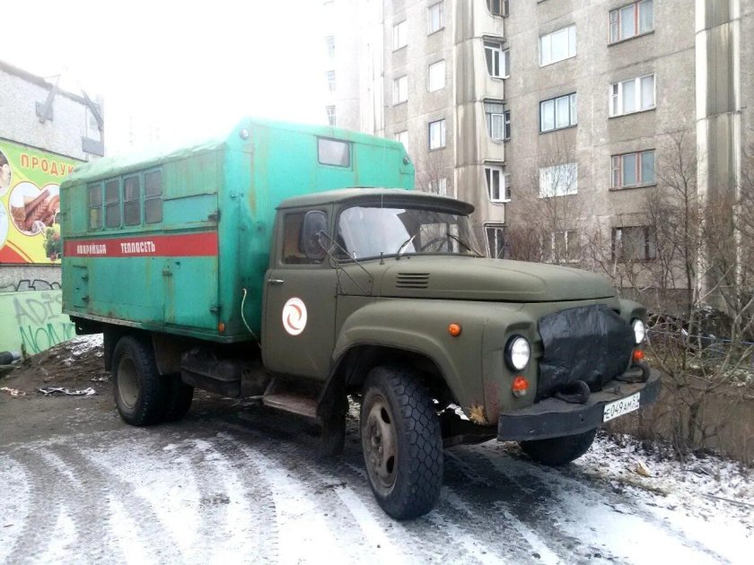 ЗИЛ 130 кунг техпомощь