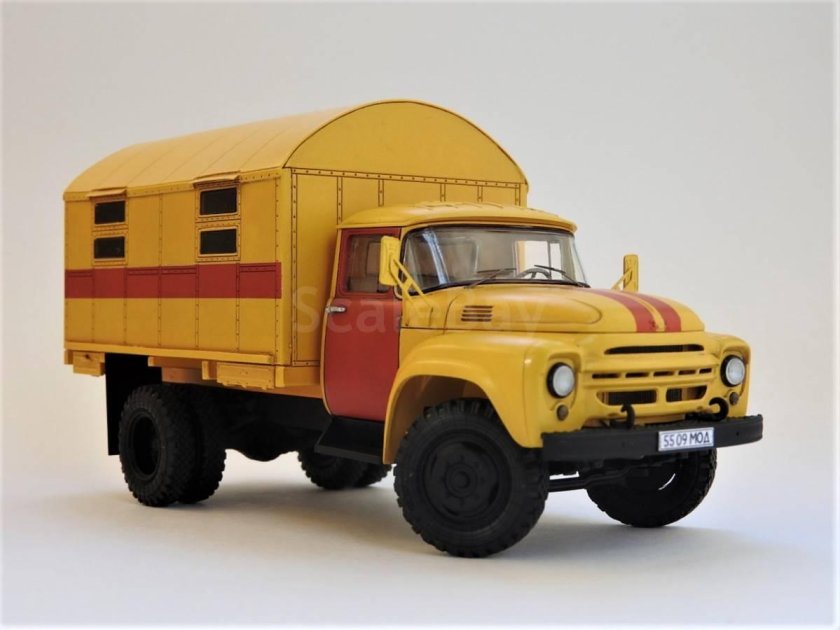 Модель кунг на ЗИЛ 130
