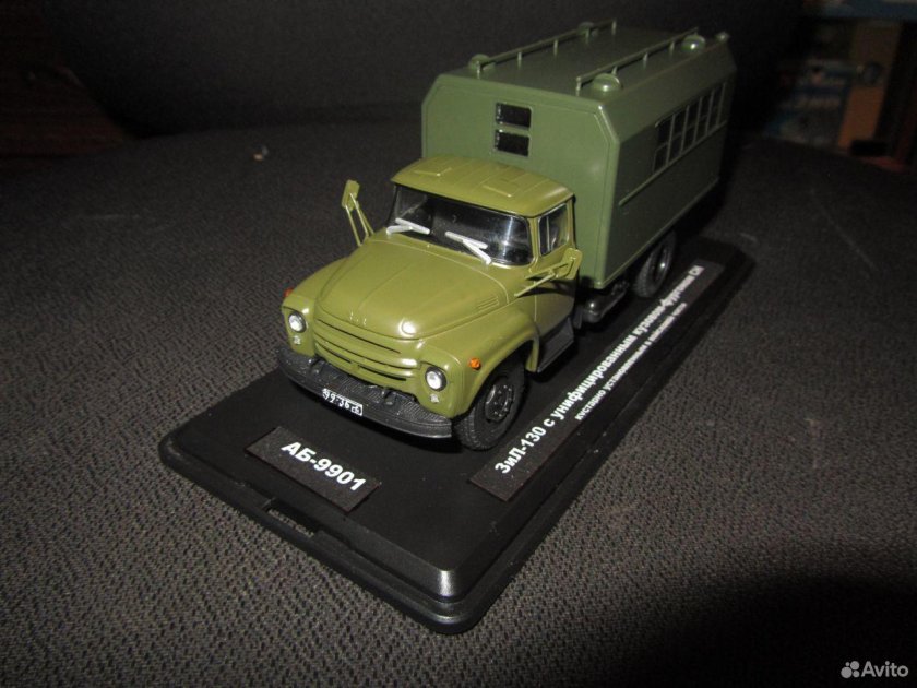 Надстройка для КАМАЗА кунг конверсия 1:43