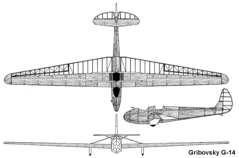 Планер Грибовского г-2