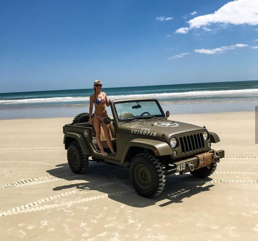 Джип Вранглер военный