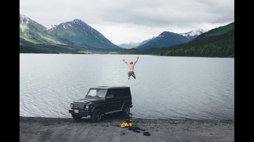 Гелик в горах