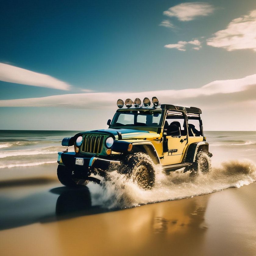 Пляжный джип