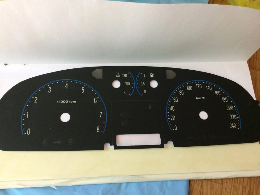 Приборная панель Sonata EF