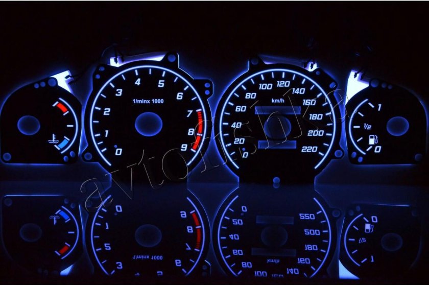 Цифровая приборная панель на Hyundai Sonata 4