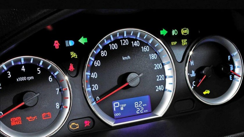 Панель приборов Хендай Соната