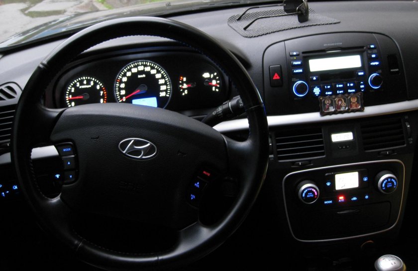 Hyundai Sonata 2008 NF прибор