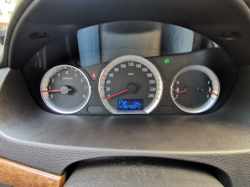 Приборная панель Sonata NF