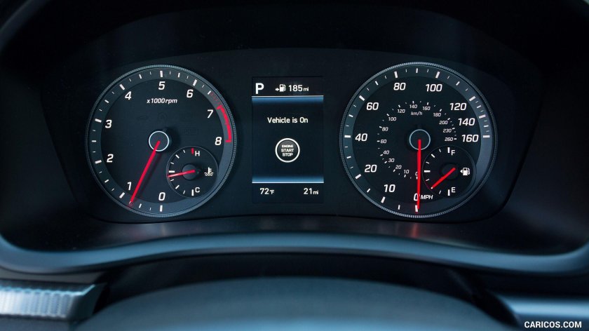 Хендай Соната 2018 приборная панель