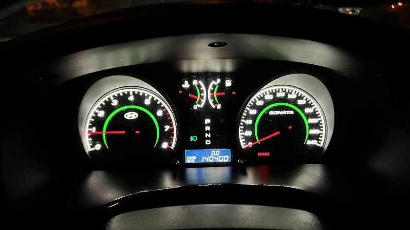 Приборная понэль Саната Еф