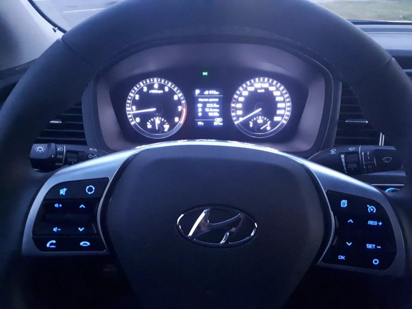 Приборная панель Хендай Соната 2021