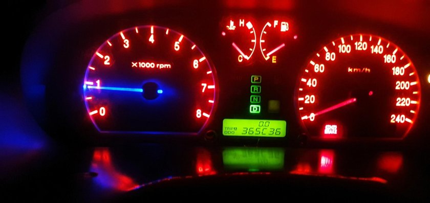 Sonata ТАГАЗ Пересвет панели