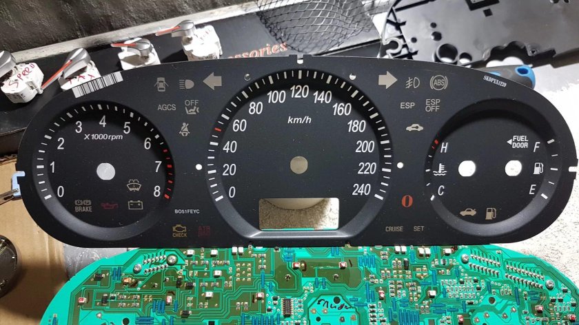 Панель приборов Hyundai Sonata NF