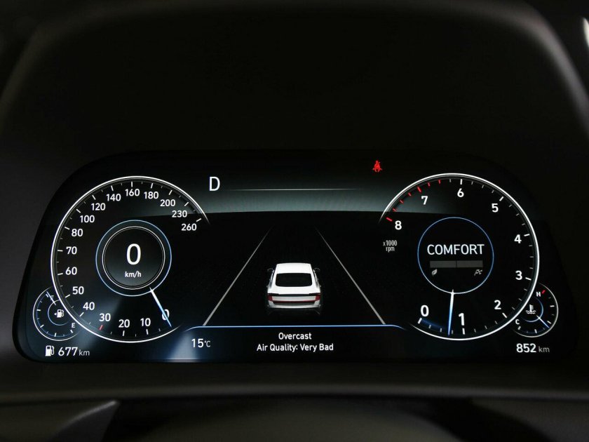 Панель приборов Соната 2020