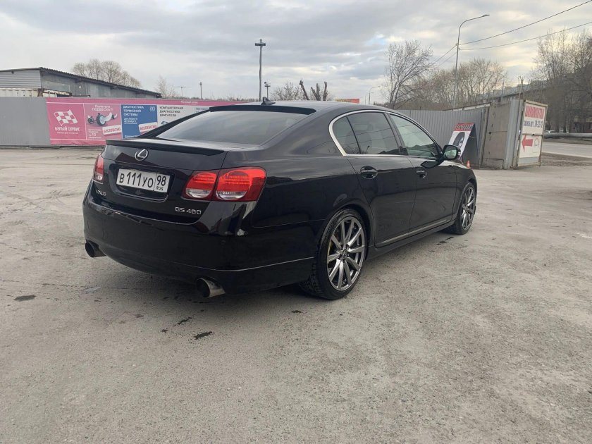Лексус GS 2008 черный