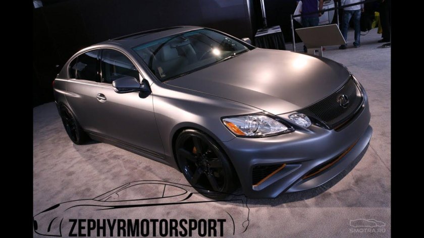 Серый Лексус GS 300