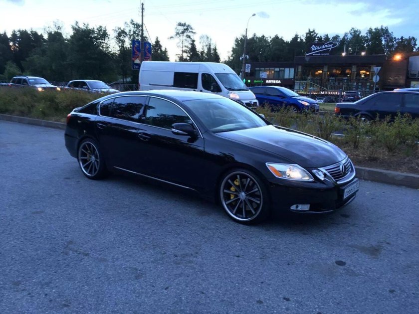 Lexus gs430 тонированный