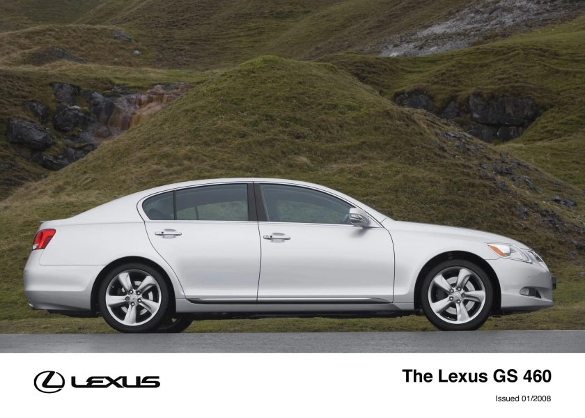 Лексус GS 460 белый