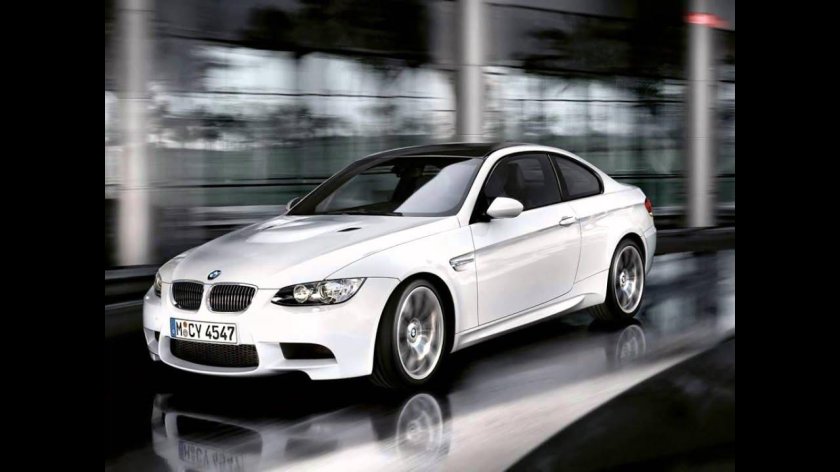 БМВ 3 белая двухдверка