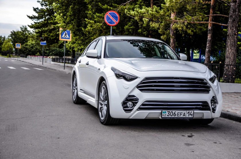Infiniti qx70 обвес Renegade