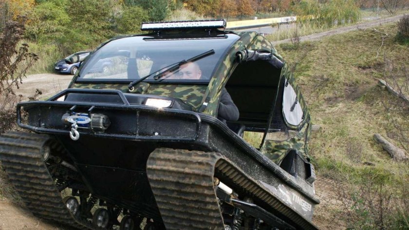 Гусеничные вездеходы Тингер