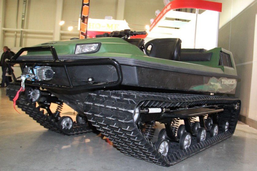 Вездеход амфибия Тингер