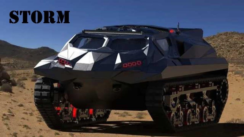 Гусеничный броневик Storm
