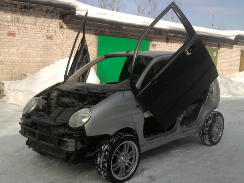 Заряженный Дэу Матиз