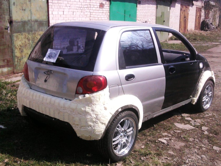 Обвес на Дэу Матиз