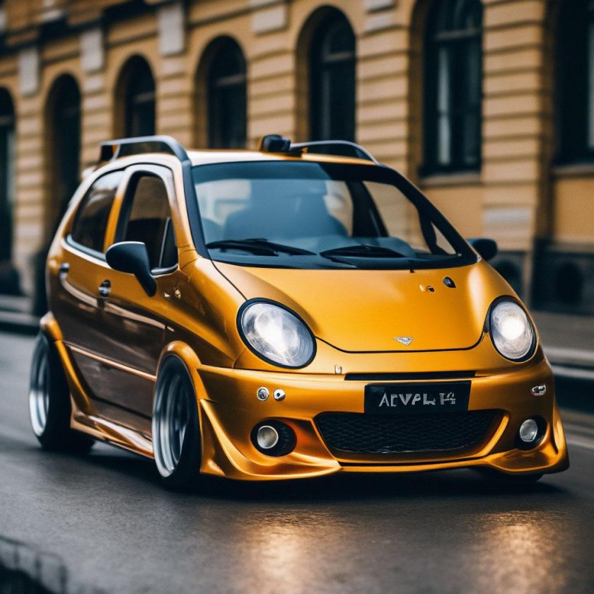 Daewoo matiz тюнинг