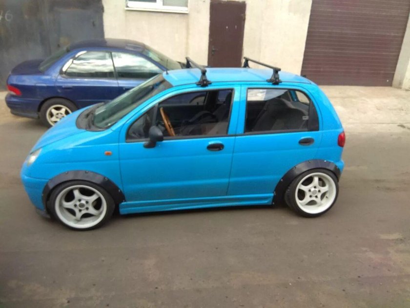 Daewoo Matiz stance